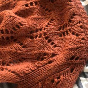 Oversized Sweater in Pumpkin Spice/Nutmeg